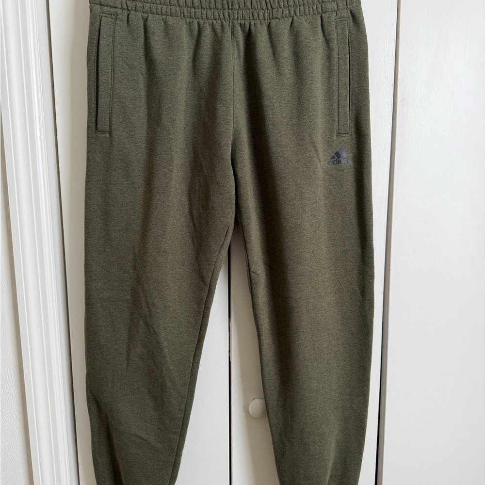 Adidas Men's Forest Green Joggers